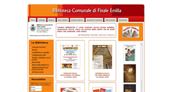 Desktop Screenshot of biblioteca.comunefinale.net