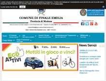 Tablet Screenshot of comunefinale.net